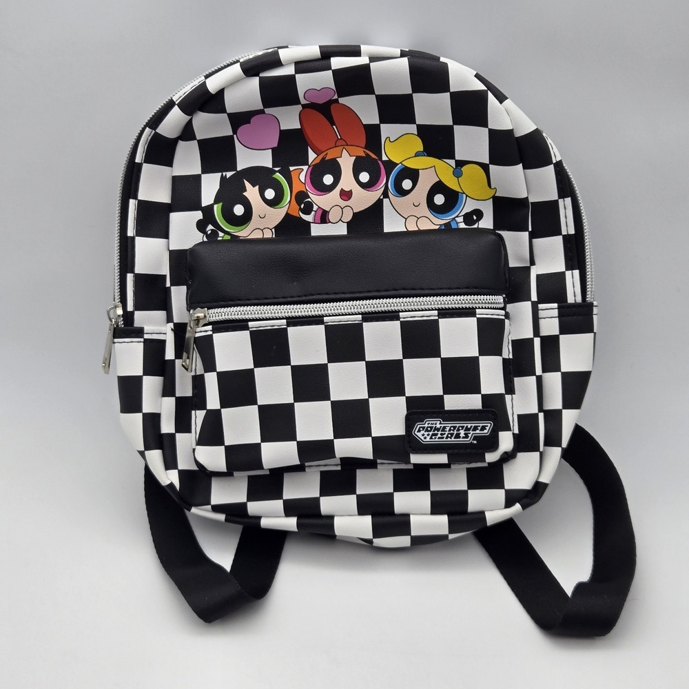 BioWorld Powerpuff‎ Girls Small Backpack Multicolor Cartoon School Bag